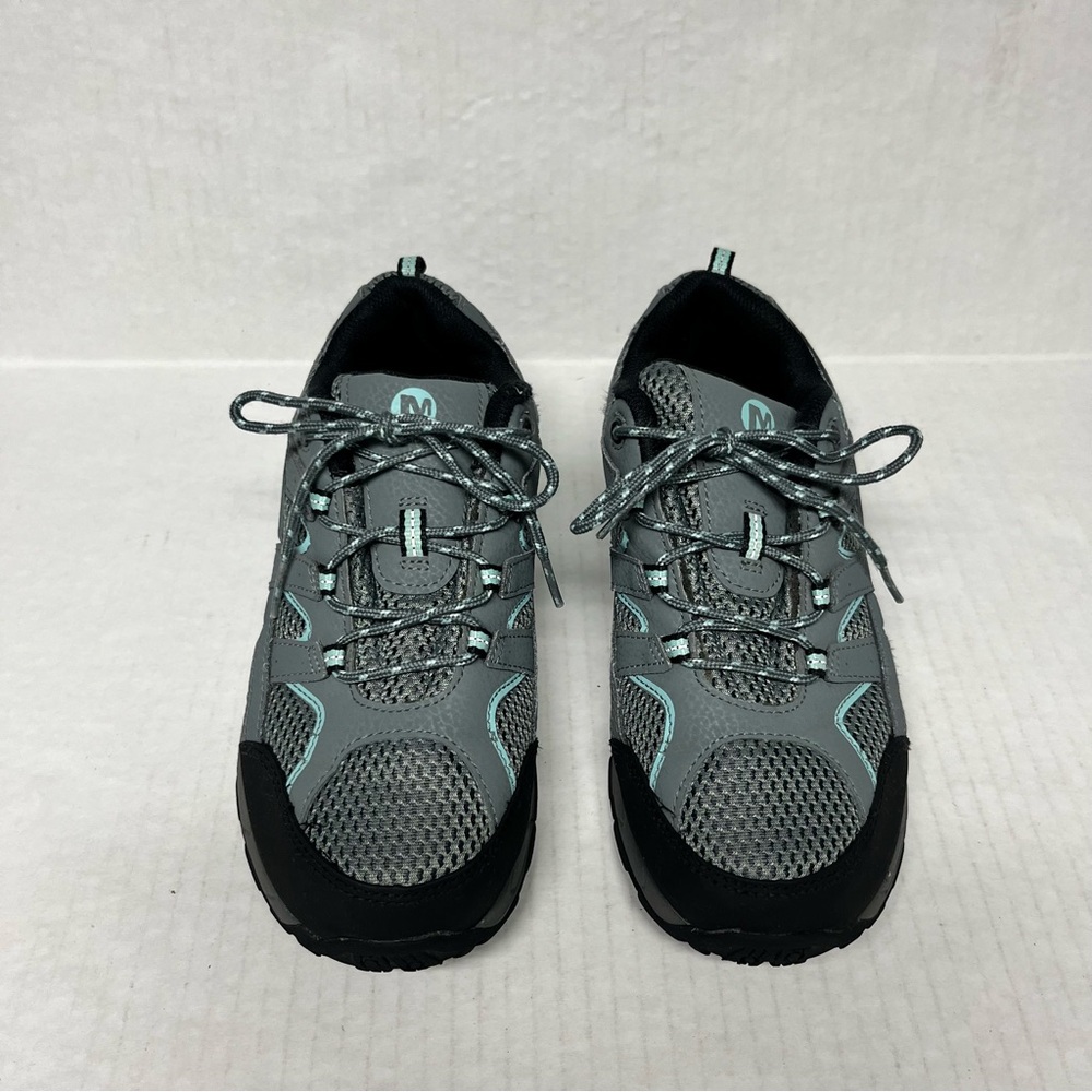 Merrel gray Moab 2 low hiking trail shoes 6 Gorpcore outdoor adventure walking - Picture 3 of 13
